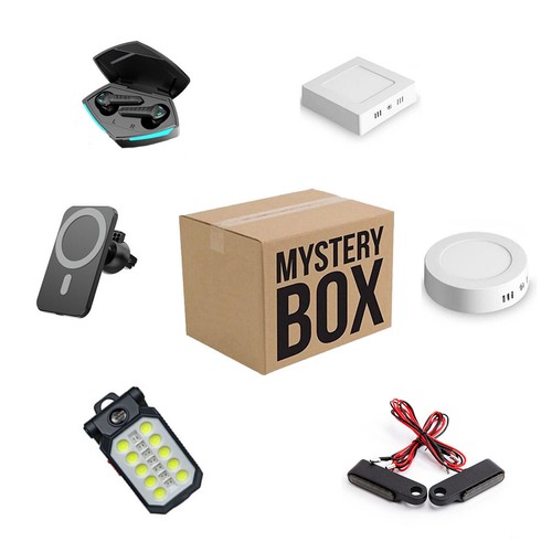 Real random box - real, electronic